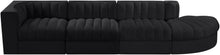Load image into Gallery viewer, Rummi - Velvet Performance Fabric Upholstered 4 Piece Modular Sectional With Reverse Corner Chair