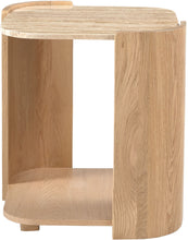 Load image into Gallery viewer, Calabria - Marble And Oak Wood Table
