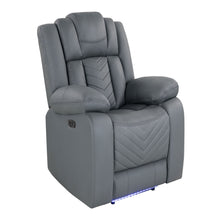 Load image into Gallery viewer, Raize - Power Recliner With LED Functionality - Gray