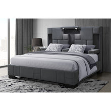 Load image into Gallery viewer, Yaris - Contemporary Bed With Wireless Charging And LED Lights