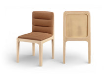 Load image into Gallery viewer, Ellis - Vegan Leather Upholstered Dining Chair (Set of 2) - Natural Base