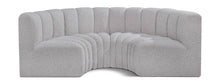 Load image into Gallery viewer, Arc - Boucle Fabric 4 Piece U-Shaped Modular Sofa
