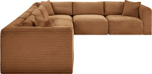 Load image into Gallery viewer, Shaggy - Fabric 6 Piece Modular Corner Sectional