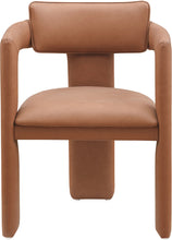 Load image into Gallery viewer, Brenda - Faux Leather Dining Chair (Set of 2) - Cognac