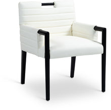 Load image into Gallery viewer, Aimee - Dining Arm Chair - Black Legs