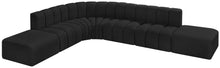 Load image into Gallery viewer, Arc - Boucle Fabric 7 Piece Corner Modular Sofa