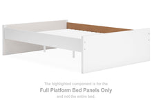 Load image into Gallery viewer, Onita - Full Platform Bed Panels - White