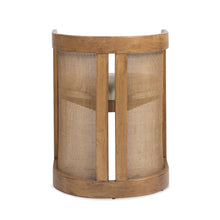 Load image into Gallery viewer, Lilith - Curved Upholstered Dining Chair, Stain Resistant High - White Pepper