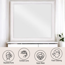 Load image into Gallery viewer, Katia - Weathered Mirror - White