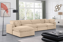 Load image into Gallery viewer, Comfy - 5 Piece Velvet Modular Sectional With Chaise