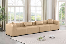 Load image into Gallery viewer, Cube - Modular 4 Piece Sofa - Tan