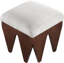 Load image into Gallery viewer, Altair - Fabric Bench - Dark Brown Base