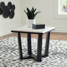 Load image into Gallery viewer, Fostead - Square End Table - White / Espresso