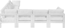 Load image into Gallery viewer, Nizuc - Outdoor Patio 7 Piece Modular Sectional With White Frame