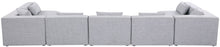 Load image into Gallery viewer, Cube - Linen 7 Piece Modular U-Shaped Sectional