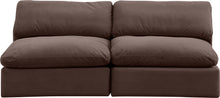 Load image into Gallery viewer, Comfy - Velvet Modular Armless Sofa 2 Seats