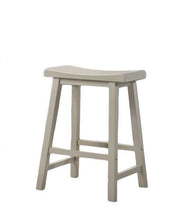 Load image into Gallery viewer, Alonzo - 17.5" Backless Ergonomic Counter Height Stool (Set of 2)
