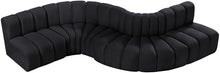 Load image into Gallery viewer, Arc - Velvet 6 Piece Curved Modular Sofa