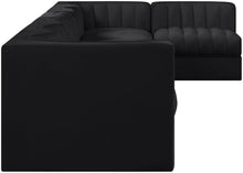 Load image into Gallery viewer, Rummi - Velvet Performance Fabric Upholstered 7 Piece Modular Sectional, L-Shaped (Right)