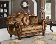 Load image into Gallery viewer, U205 - Traditional Loveseat - Brown