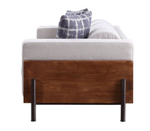 Load image into Gallery viewer, Pelton - Loveseat With 2 Toss Pillows - Walnut