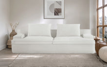 Load image into Gallery viewer, Nimbus - Oversized Full Foam 4 Seater Couch For Living Room Upholstered In Soft, Wide Armrests