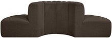 Load image into Gallery viewer, Arc - Boucle Fabric 4 Piece Modular Sofa