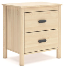 Load image into Gallery viewer, Cabinella - Two Drawer Night Stand - Tan
