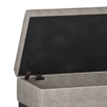 Load image into Gallery viewer, Cosmopolitan - Storage Ottoman Bench With Open Bottom