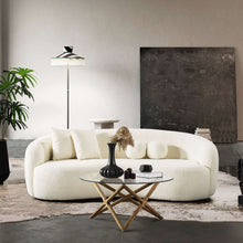 Load image into Gallery viewer, Drake - Japandi Style Curvy Boucle Sofa