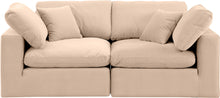 Load image into Gallery viewer, Comfy - Velvet Modular Sofa 2 Seats