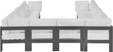 Load image into Gallery viewer, Nizuc - Outdoor Patio 10 Piece Modular Sectional With Gray Frame