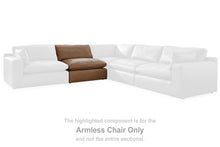 Load image into Gallery viewer, Emilia - Armless Chair - Caramel