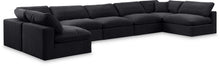 Load image into Gallery viewer, Comfy - 7 Piece Velvet Modular Armless Sectional