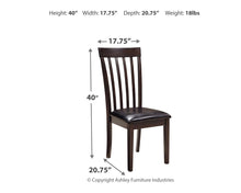 Load image into Gallery viewer, Hammis - Dining UPH Side Chair (Set of 2) - Dark Brown