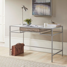Load image into Gallery viewer, Adela - Writing Desk - Antique Silver