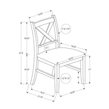 Load image into Gallery viewer, Dining Chair Side, Upholstered For Dining Room, Transitional (Set of 2)