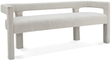 Load image into Gallery viewer, Athena - Boucle Fabric Bench