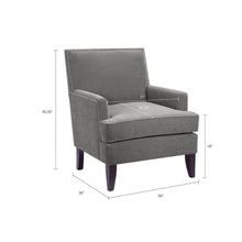 Load image into Gallery viewer, Colton - Track Arm Club Chair With Nailhead Trim