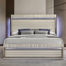 Load image into Gallery viewer, Leonor - Bed With LED Headboard And Footboard