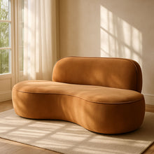Load image into Gallery viewer, Swerve - Velvet 77" Upholstered Loveseat