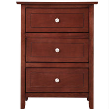 Load image into Gallery viewer, Dove Tailed Drawers 3 Drawer Nightstand