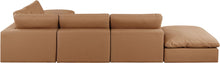 Load image into Gallery viewer, Comfy - 6 Piece Faux Leather Modular Sectional
