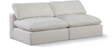 Load image into Gallery viewer, Comfy - Linen Modular Armless Sofa 2 Seats