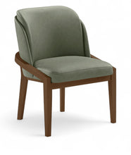 Load image into Gallery viewer, Navo - Vegan Leather Upholstered Dining Chair - Green