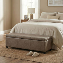 Load image into Gallery viewer, Avalon - Contemporary Storage Ottoman Bench
