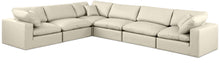 Load image into Gallery viewer, Comfy - 6 Piece Faux Leather Modular Corner Sectional
