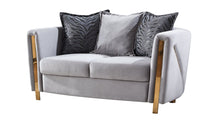 Load image into Gallery viewer, Galaxy Home Chanelle Loveseat in Gray image