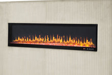 Load image into Gallery viewer, Galaxy Home Lizelle King Bed in with Ambient Lighting in Beige