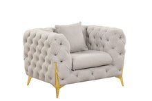 Load image into Gallery viewer, Galaxy Home Contempo Chair in Light Gray